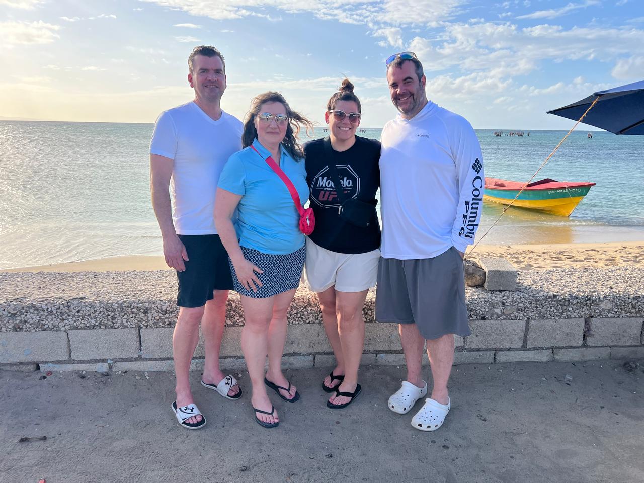 Sunset beach crew